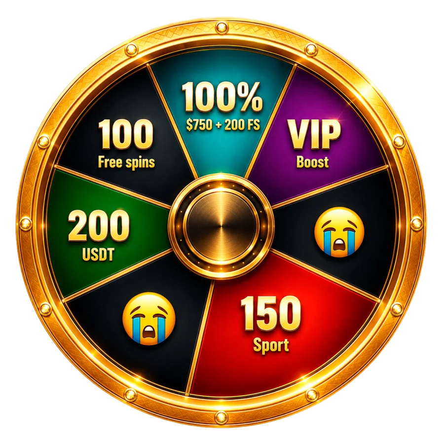 Casino bonus wheel